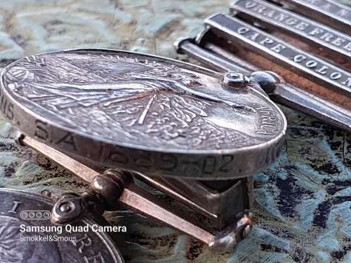 Set of medals To CJ Burns