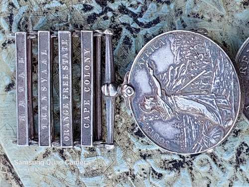Set of medals To CJ Burns