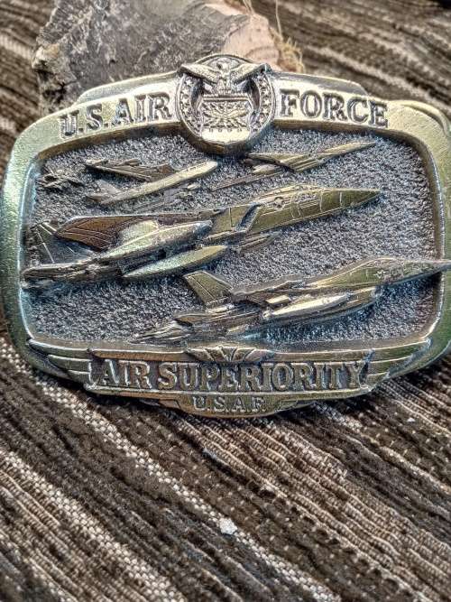 US Airforce belt bucklke made in the USA