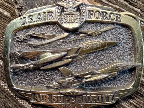 US Airforce belt bucklke made in the USA