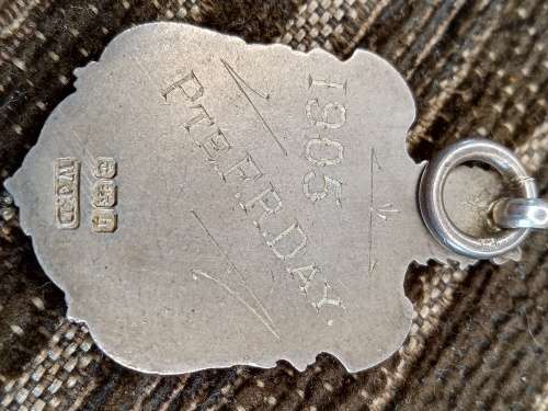 Sterling silver Duke of Edinburghs volunteer rifles