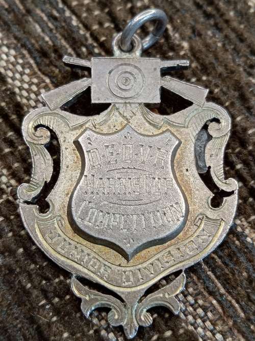 Sterling silver Duke of Edinburghs volunteer rifles