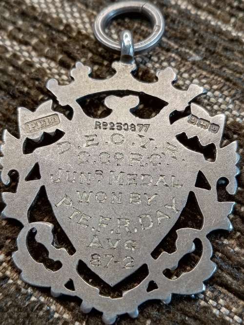 Sterling silver Duke of Edinburghs volunteer rifles
