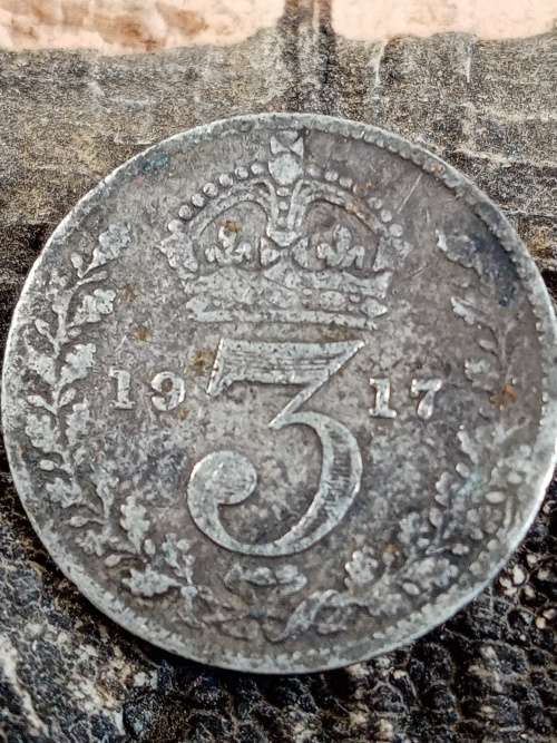 1917 threepence