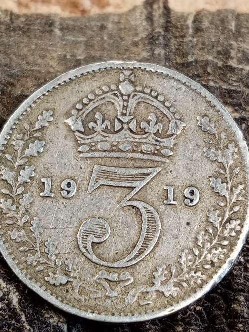 1919 threepence