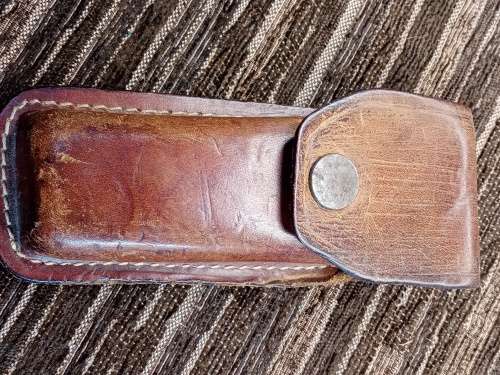 Kershaw Kai Japan 1050 pocket knife used