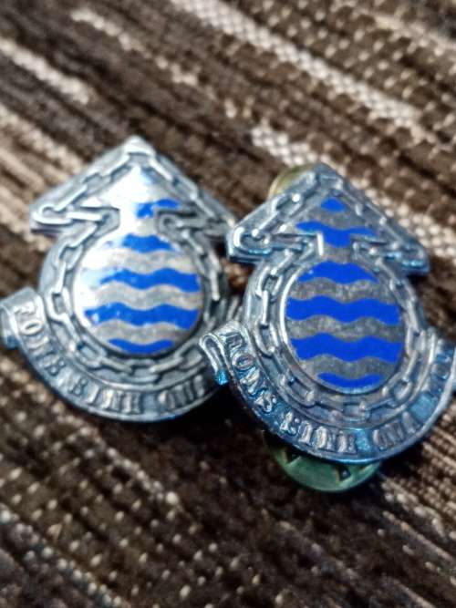 Collar badges set