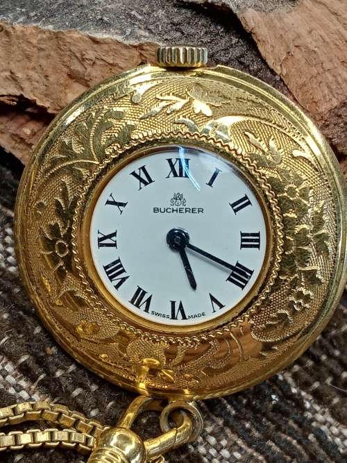 Bucherer ladies fob watch manual wind stunning condition