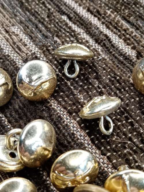 Collection of small buttons