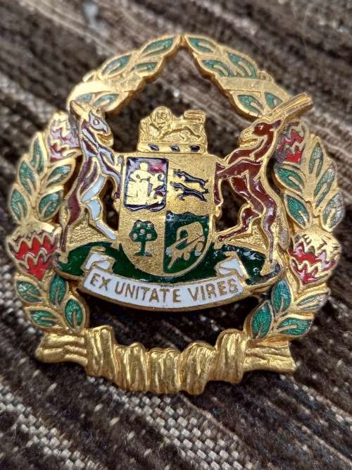 Metal rank badges