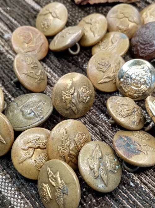 Collection of buttons