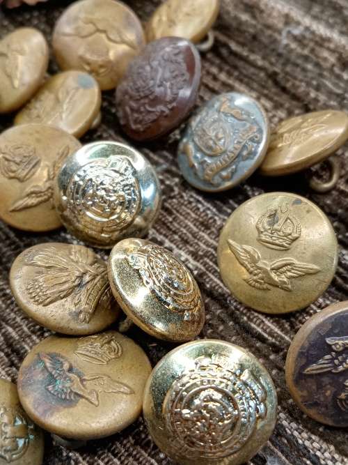 Collection of buttons
