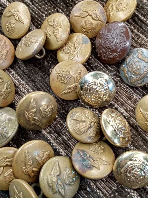Collection of buttons
