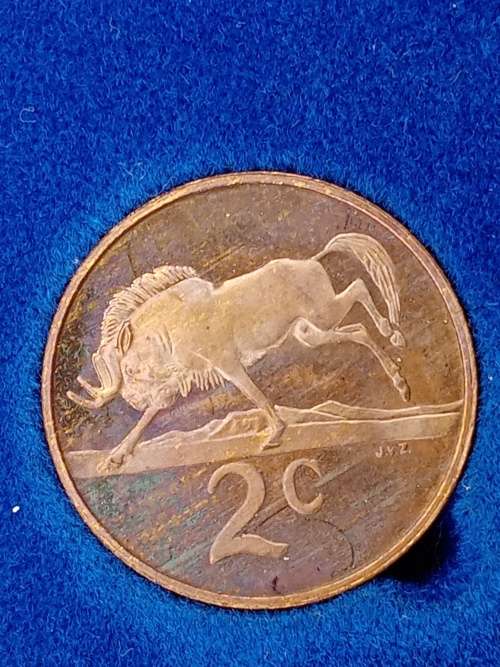 1984 South Africa Proof set NO GOLD