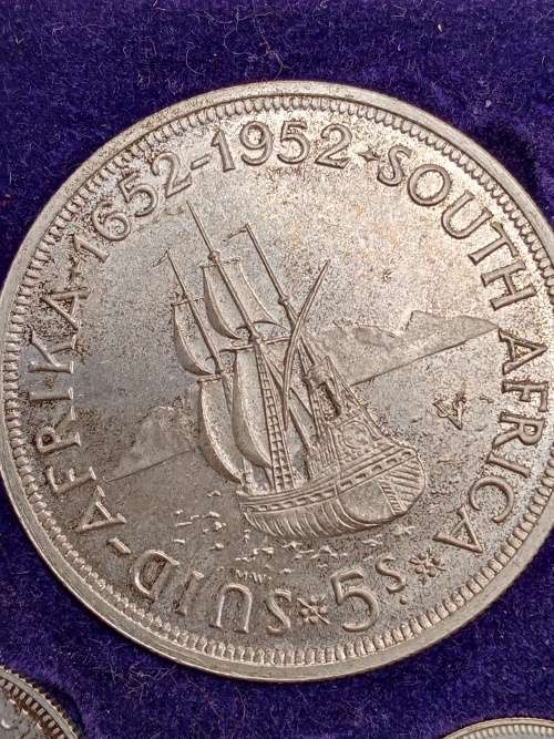 1952 South Africa Proof set NO GOLD