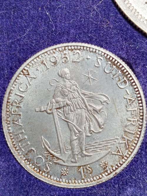 1952 South Africa Proof set NO GOLD