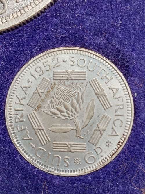 1952 South Africa Proof set NO GOLD