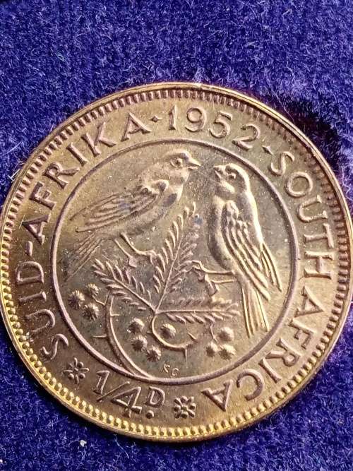 1952 South Africa Proof set NO GOLD