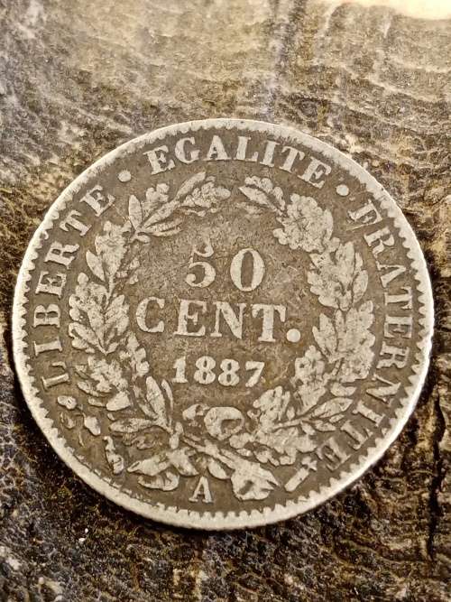 1887 50 CENT