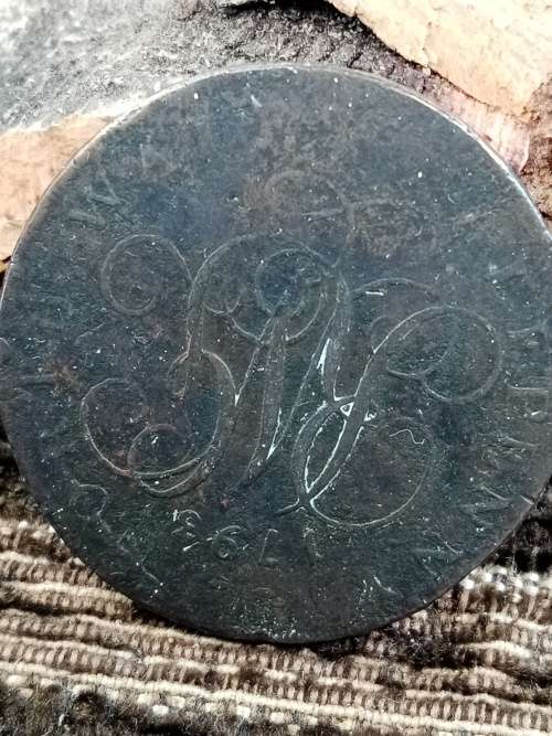 British token North Wales 1/2 D 1793