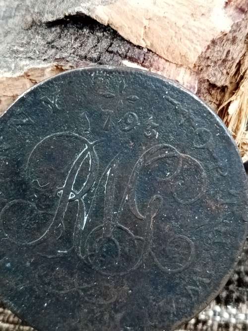 British token North Wales 1/2 D 1793