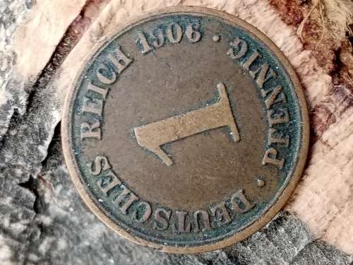 1906 1 Pfennig