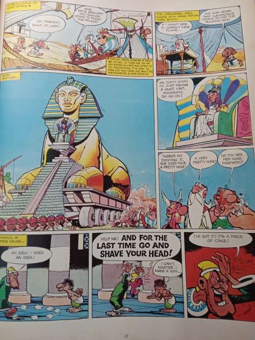 Astrix and Cleopatra