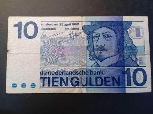 de nederlandsche bank Tiengulden 1968