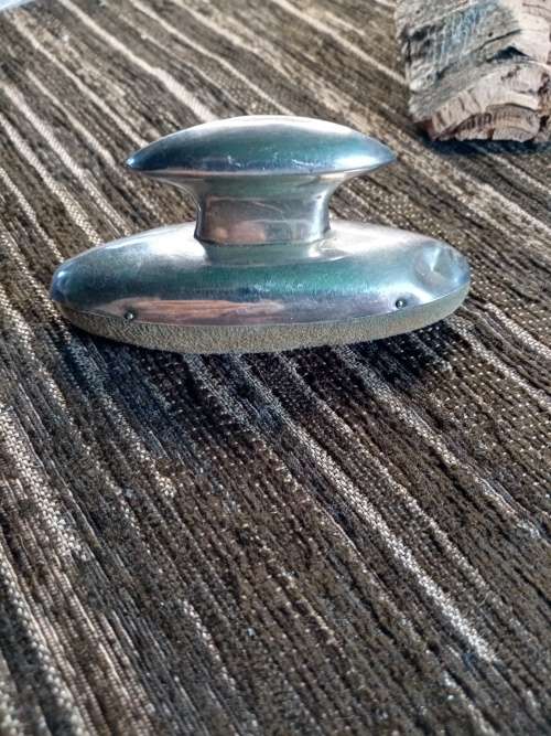 Vintage sterling silver nail buffer polisher manicure