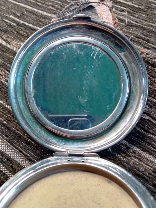 Antique Sterling silver compact