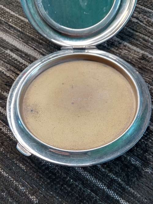 Antique Sterling silver compact