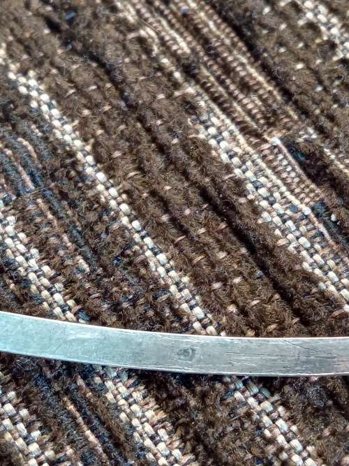 Sterling silver bangle
