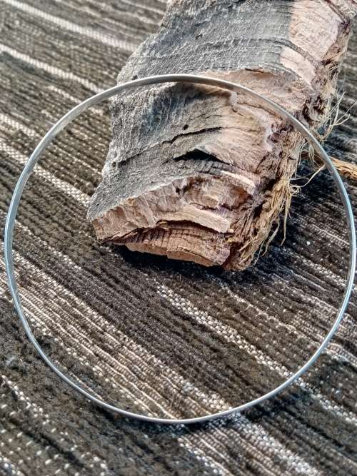Sterling silver bangle