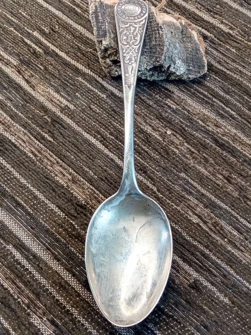 Antique Sterling silver table spoon