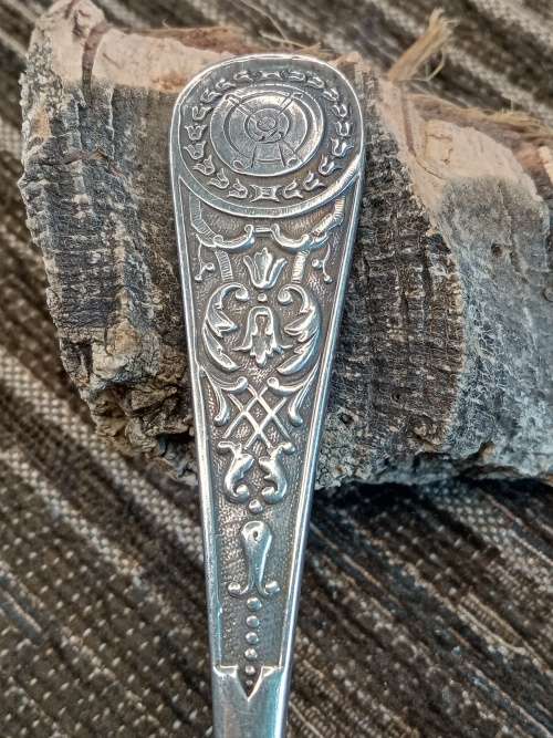 Antique Sterling silver table spoon