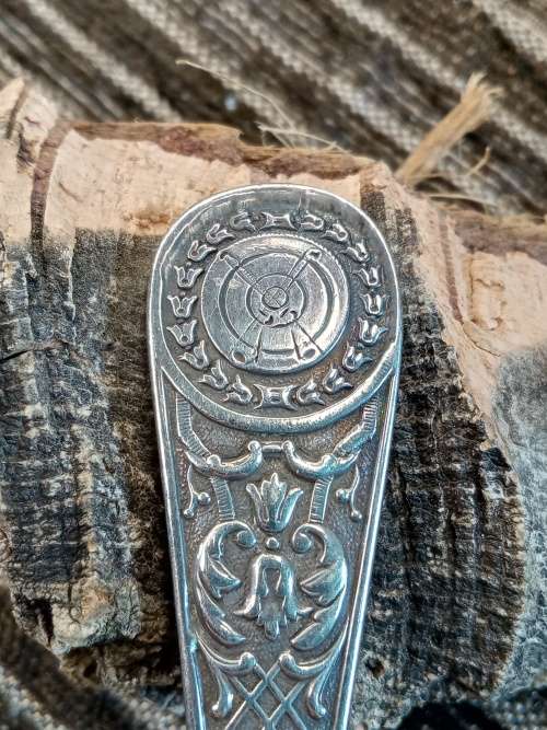 Antique Sterling silver table spoon