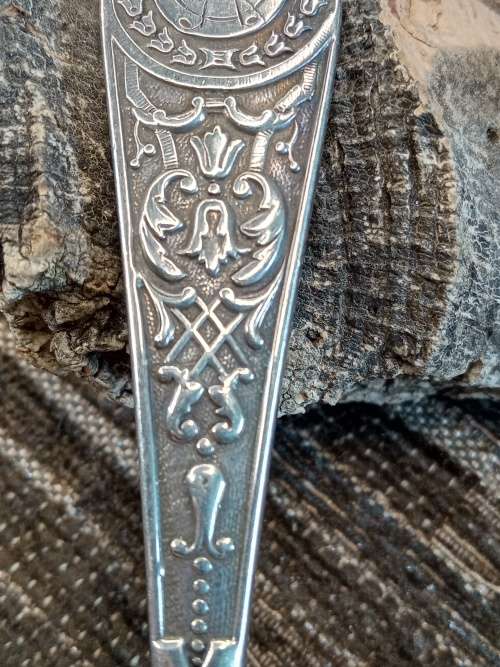 Antique Sterling silver table spoon