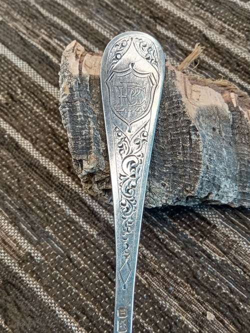 Antique Sterling silver table spoon