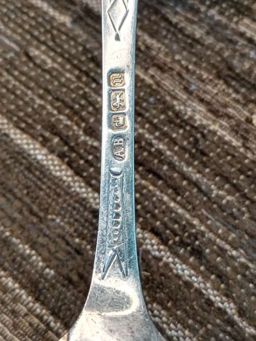 Antique Sterling silver table spoon