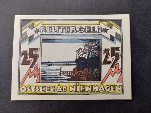 War notes 25 pfennig 1922