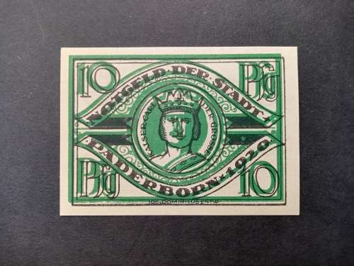 War notes 10 pfennig 1920
