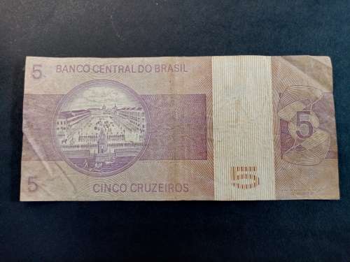 Banco Central Do Brasil 5 Cinco Cruzeiros