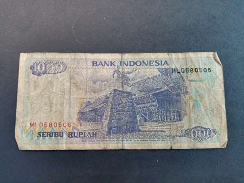 Bank Indonesia 1000 Seribu Rupiah 1992
