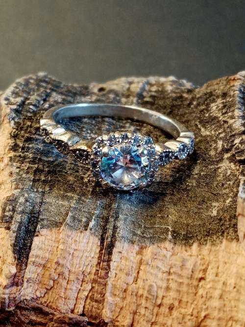 Sterling silver ring Size I.5