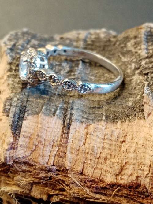 Sterling silver ring Size I.5
