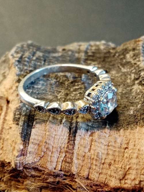 Sterling silver ring Size I.5