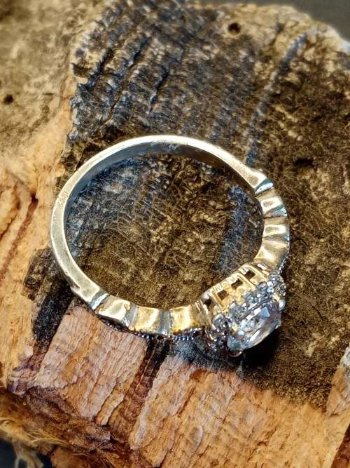 Sterling silver ring Size I.5