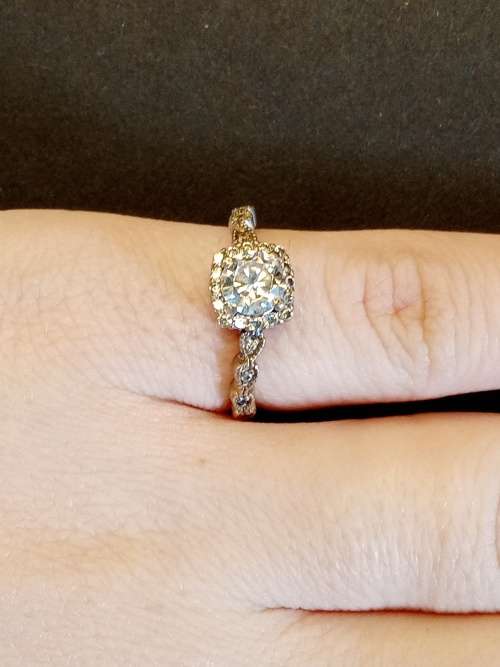 Sterling silver ring Size I.5