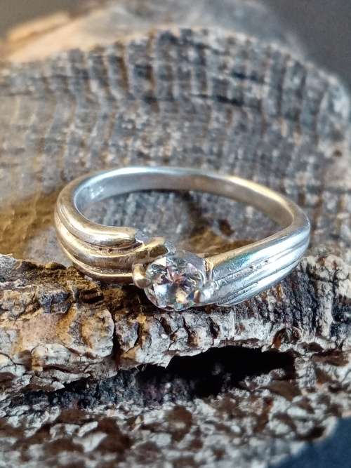 Sterling silver ring Size L