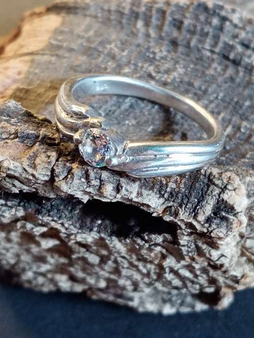 Sterling silver ring Size L